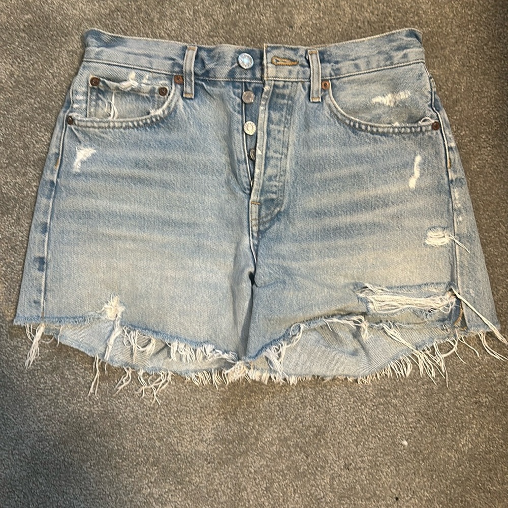 Agolde Parker shorts- slightly longer